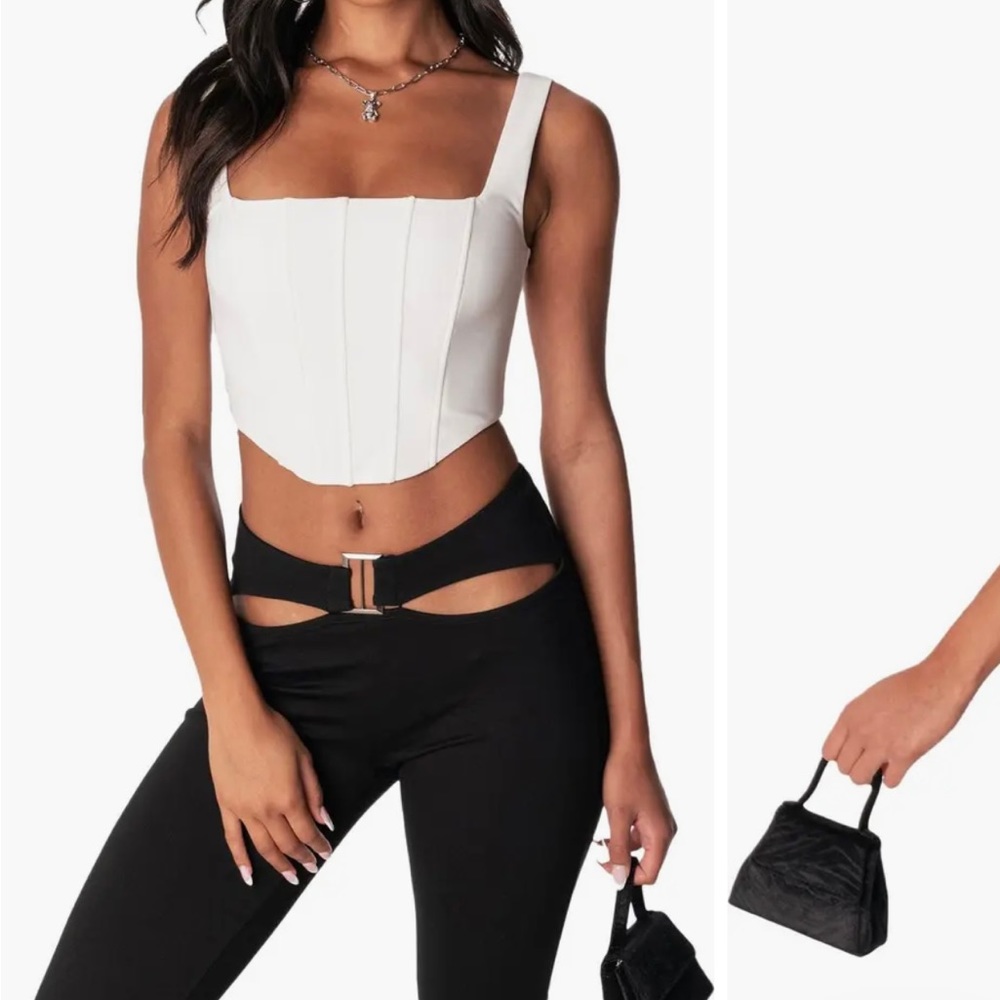 Edikted - Isla Corset Crop Top